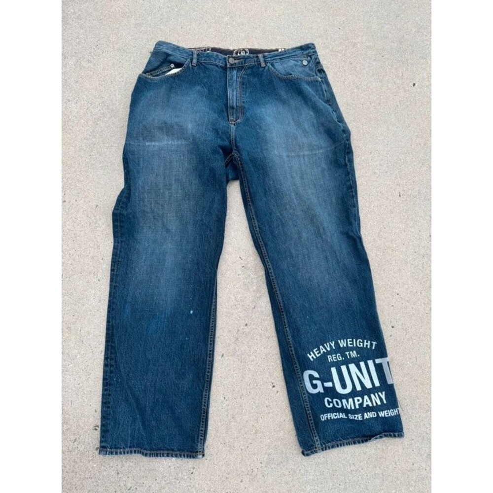 G-Unit Heavyweight Men’s Size 42 X 34 Jeans Y2K ^distressed